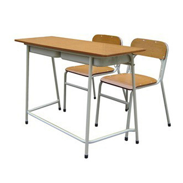 双人学校课桌椅